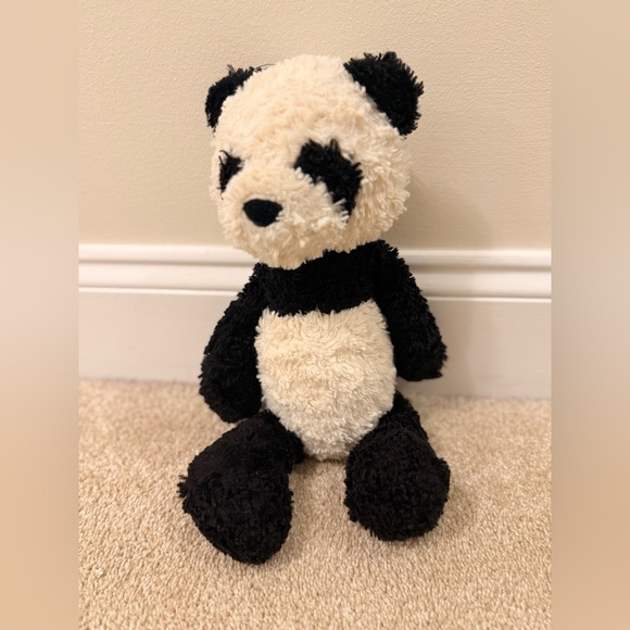Jellycat Mumble Panda Bear Plush Medium London Soft Toy Sitting Soft Lovey - Picture 5 of 7